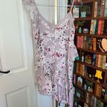 Parker Blush Pink Cherry Blossom Asymmetrical Dress Size Medium Photo 4