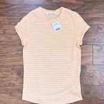 Free People • Night Sky Tee pink stripe Summer Rose baby t shirt Photo 0