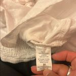 Nasty Gal Tops White Puff Sleeve Blouse size M Photo 3