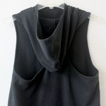 Victoria's Secret Sport Cotton Black Sleeveless Racerback Workout Hoodie Small Photo 3