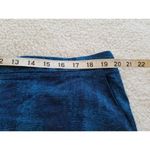 H by Halston  Womens Petite Wide Leg Blue Patterned Rayon Crop Pants Sz 20WP Photo 7