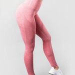 Alphalete Womens Rose Pink High Waisted Aero Ruched Full Length Leggings Small Photo 5