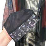 Alberto Makali  Sheer Artsy Cardigan Gothic Fairy Whimsical Grunge Size M Photo 2