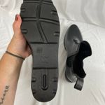 Capelli New York women's black glossy rubber ankle rain boots stretch slip on 11 Photo 4