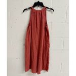 Garnet Hill  terracotta orange red maxi dress Photo 3