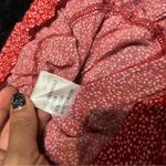 Princess Polly red floral print mini skirt size 0 women’s Photo 3