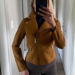 H&M Suede Biker Jacket Photo 0