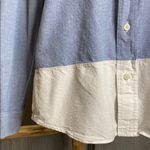 Jack Spade Warren Street NY Denim Colorblock Shirt Blue Photo 2