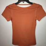 Buffbunny  orange short sleeve top Photo 0