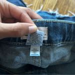 SO Distressed Denim Mini Skirt Photo 6