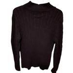 Liz Claiborne Liz‎ Claiborne Black Cotton Sweater Photo 1