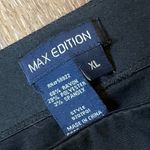 Max edition  Black Casual Pant Women's XL Stretchy Pull On Photo 2