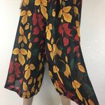 Vintage Fall Leaves Palazzo Pants Size undefined Photo 4