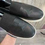 Vince  Black Leather Corbin Slip On Sneaker Shoes Womens Size 10 Photo 1