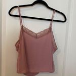 Wild Fable Light Pink Lace Camisole Blouse Photo 0