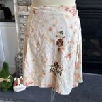 Bohemian embroidered tie dyed wrap mini shirt Yellow Size undefined Photo 9