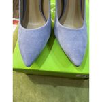 Sam Edelman Women's Hazel Pump Cerulean Blue Suede Size 8.5 Photo 3