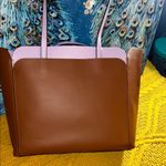 Kate Spade Brown and Lilac Tote Bag Photo 5