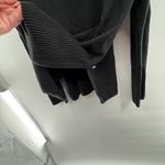 Gap Black 100% Cotton Crewneck Sweater Ribbed Hem Classic Knit Women's Large Photo 4