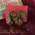 Lilly Pulitzer  Leopard Earrings Photo 0
