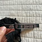 Victoria's Secret Victoria’s Secret black sheer goth BoHo Y2K halter bra extra small XS Photo 5