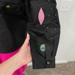 Sharon Anthony Art to Wear Silk Jacket with Fun Appliqué Embroidery Size MEDIUM Photo 7