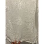 Terzo Millennio Made In Italy White 100% Linen Lagenlook Tunic Top Women Size L Size L Photo 1