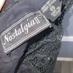 Nostalgia Black Lace Whimsical Goth Midi Dress 2X Photo 7