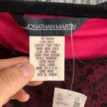 Jonathan Martin NWT NOS 90’s Y2K Vintage  Black Lace and Hot Pink Dress Size L Photo 1