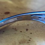 Sleeping Beauty Turquoise Sterling Silver Ring Size 9.75 Blue Photo 5