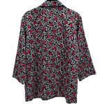 Kate Spade  Floral Pajama Button up Top Comfy Cute Chic Women's Size L Photo 4