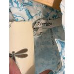 Tyler Boe Poppy Slvls Bottom Ruffle Toile Dress In Multi Blue Photo 4