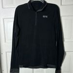 GORE Black Long Sleeve Pullover Quarter Zip Size Medium Photo 0