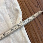 Nicole Miller 100% linen notch neck tshirt M Photo 7