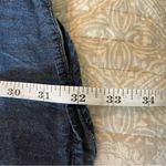 Wax Jean Sleeveless Button Up Dark Wash Denim Dress Medium Photo 7