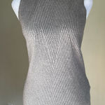 Magaschoni   women’s Gray Sleeveless Turtleneck Sweater size M Photo 0