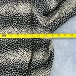 R.E.O. Originals‎ Vintage Animal Print Dress Long Sleeve Made in USA Size Medium Black Photo 6