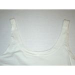 Natori NWT New Designer  Top Tank XS White Shelf Bra Sleeveless Womens Layering Photo 3