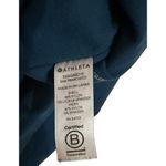 Athleta High Rise Chaturanga Capri Legging Small Pocket Teal Color Size S Photo 5