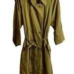 Jen's Pirate Booty Jen’s Pirate Booty Linen Trench Coat Size Small Photo 1