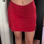 Adidas Red  Tennis Skirt Photo 0