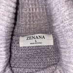 Zenana Outfitters Turtleneck Sweater with Oversized Long Sleeves in Oatmeal - size large Photo 2