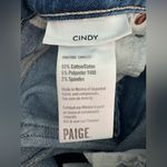 Paige  High Rise Cindy Bay Destroyed Hem Jeans Photo 7