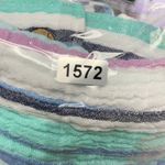 ESCAPE by Habitat Clothes XL Seersuceker Striped Crinkle Button Down Shirt Top White Photo 10