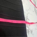 Herve Leger  Cindy cap sleeve lace inset bodycon dress 30th anniversary Sz S Photo 5