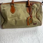 Dooney & Bourke VINTAGE Y2K  NYLON AND LEATHER BOSTON SATCHEL BAG Photo 2
