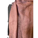 Taleen Mauve Pink Knitted Stylish Warm Scarf Women Sz 74x31 Photo 3
