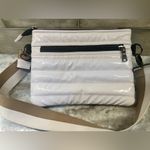 THINK ROYLN bum bag in white patent Photo 8