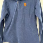 Under Armour unisex navy blue Syracuse University pullover fleece size large Photo 1