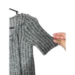 American Eagle  Outfitters AEO Grey Lace Up Short Sleeve Blouse Top Sz XS‎ Photo 3